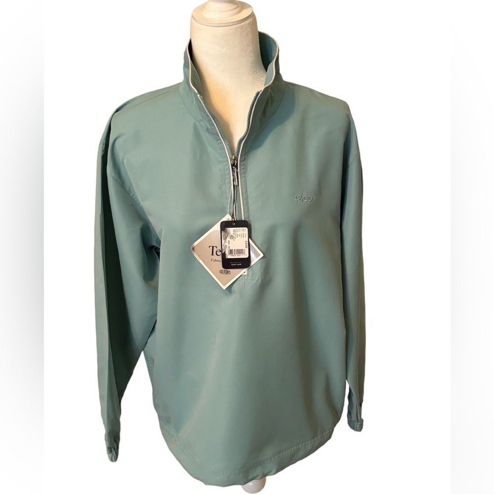 IZOD GOLF Teal Pullover Size Medium *NEW*